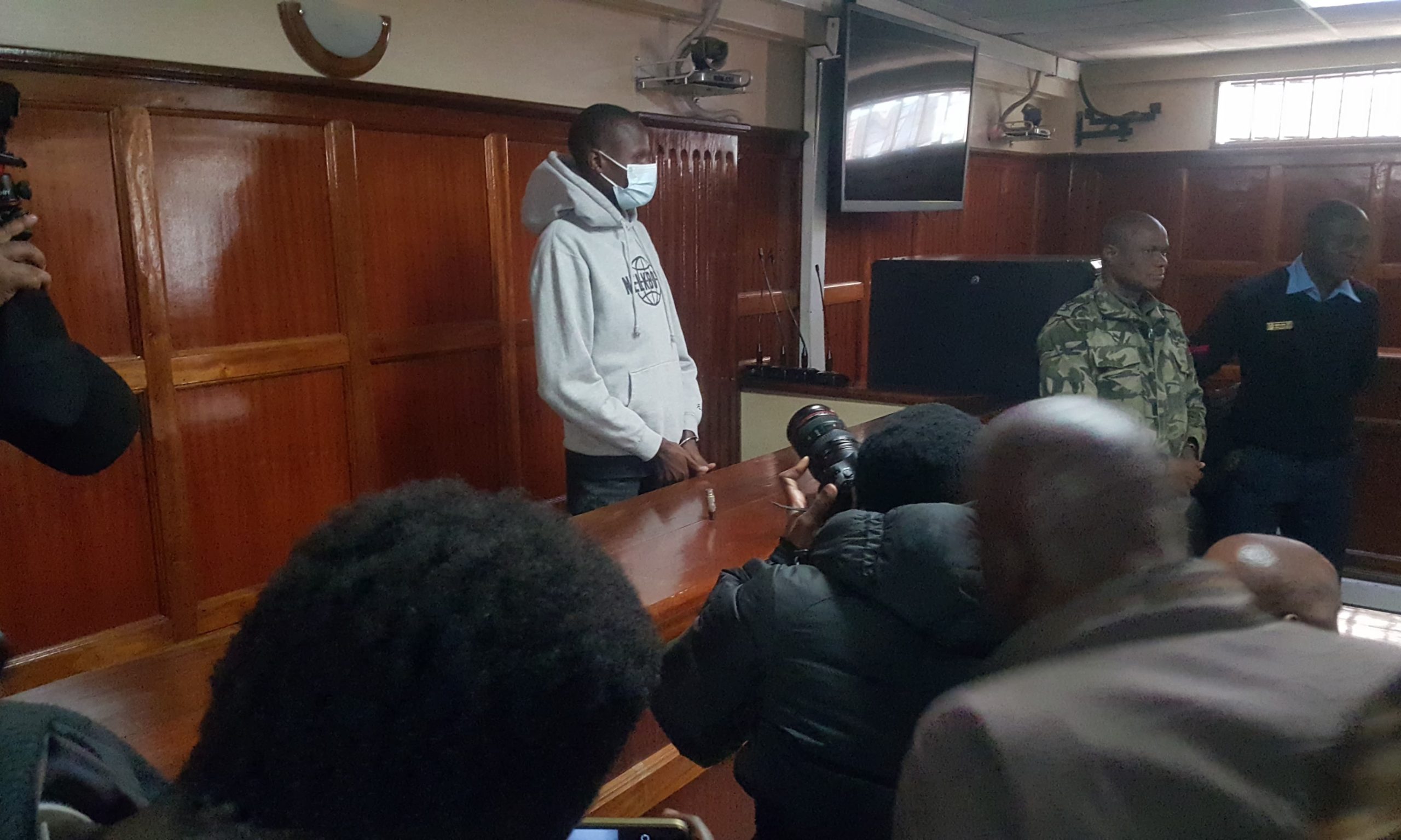 Afisa wa polisi Klinzy Barasa akanusha kumuua muuzaji barakoa Boniface Kariuki