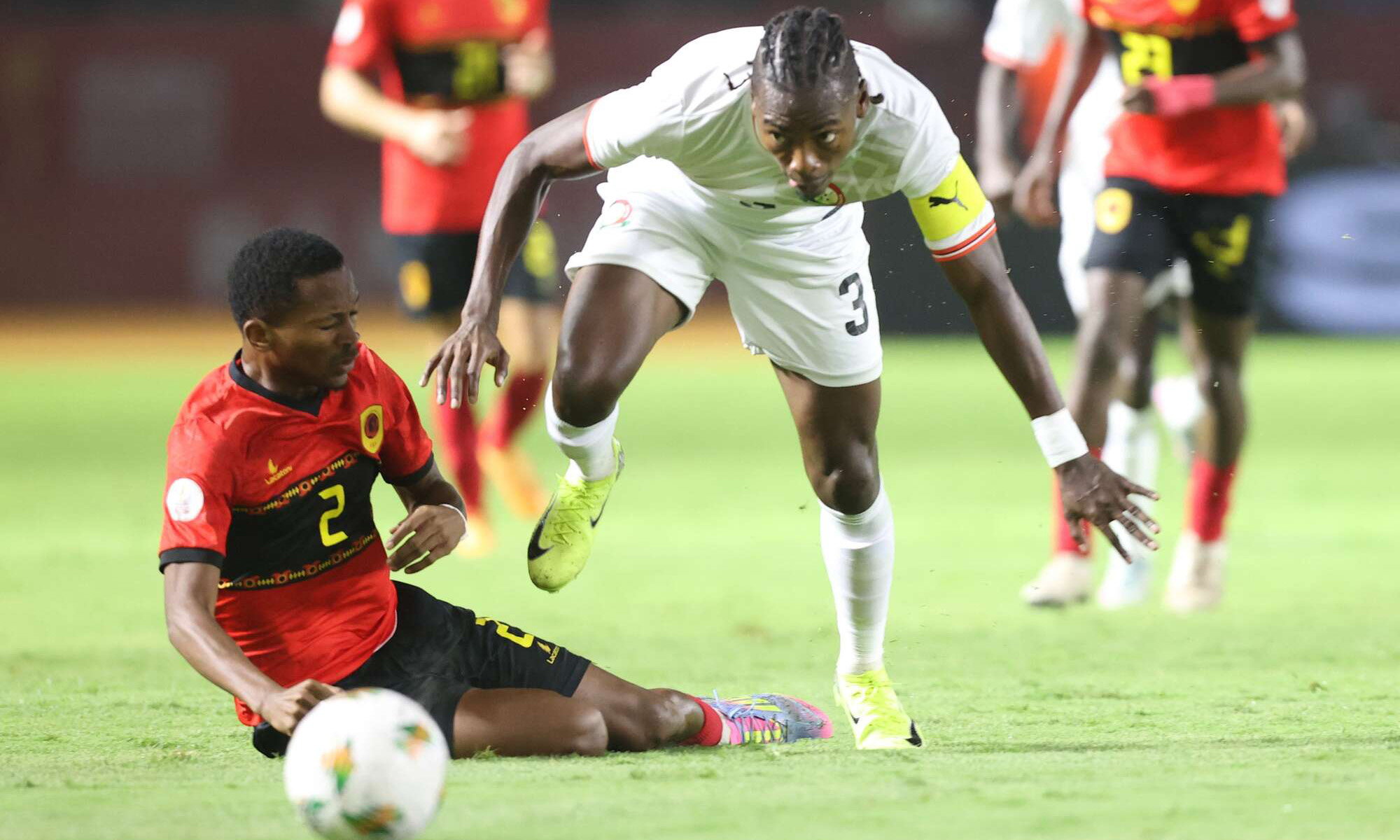 Kenya yenye wachezaji 10 yaikaba Angola Kundi A CHAN