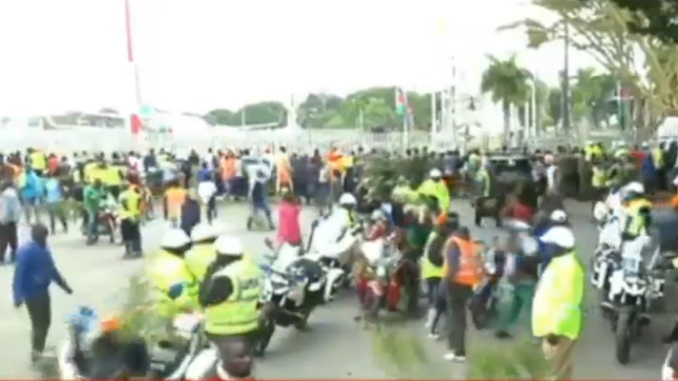 JKIA yafungwa kwa muda baada ya waombolezaji kuvuruga usalama