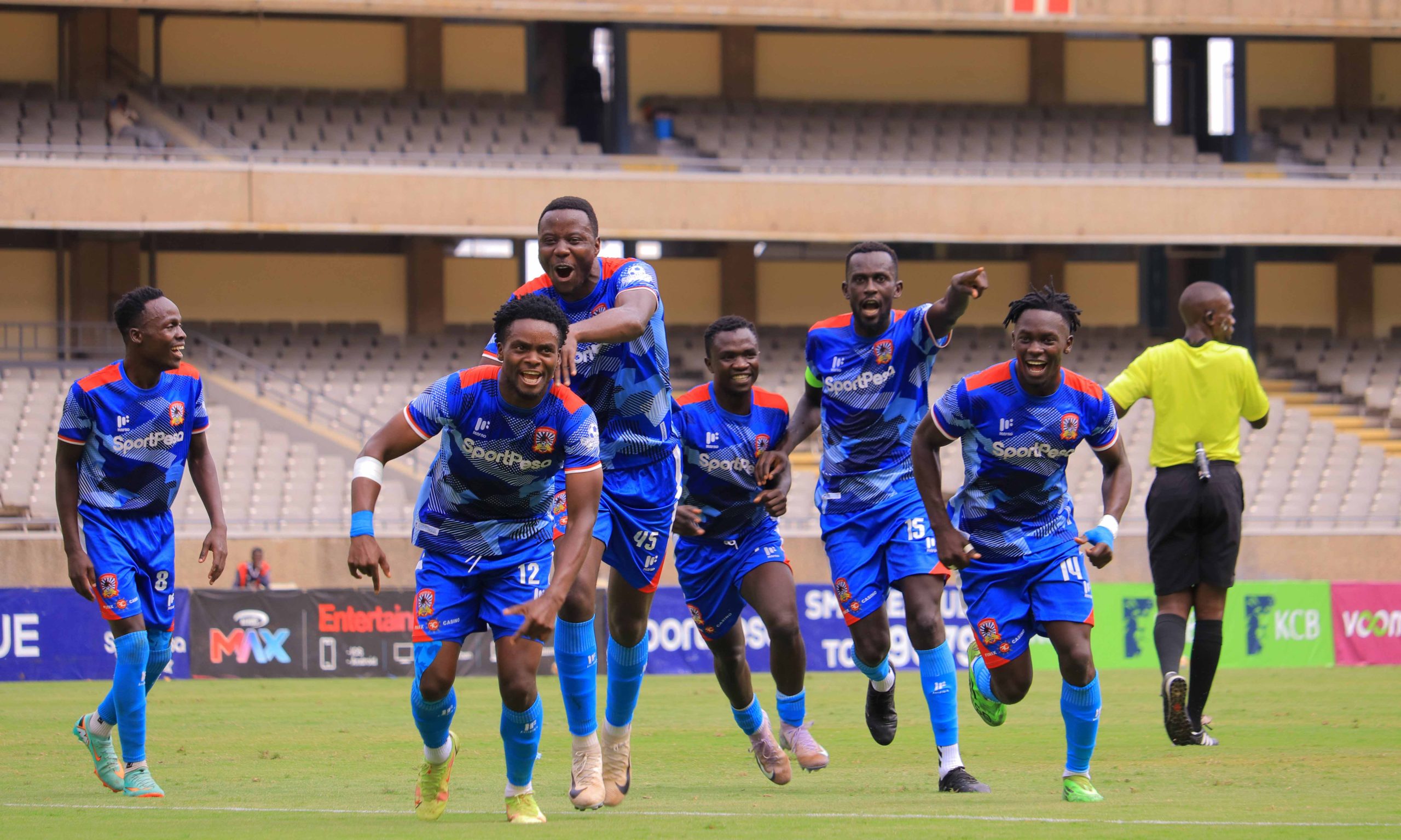 Shabana yaonyesha ubabe kwa kuzaba KCB na kupaa hadi nambari 2 ligi kuu