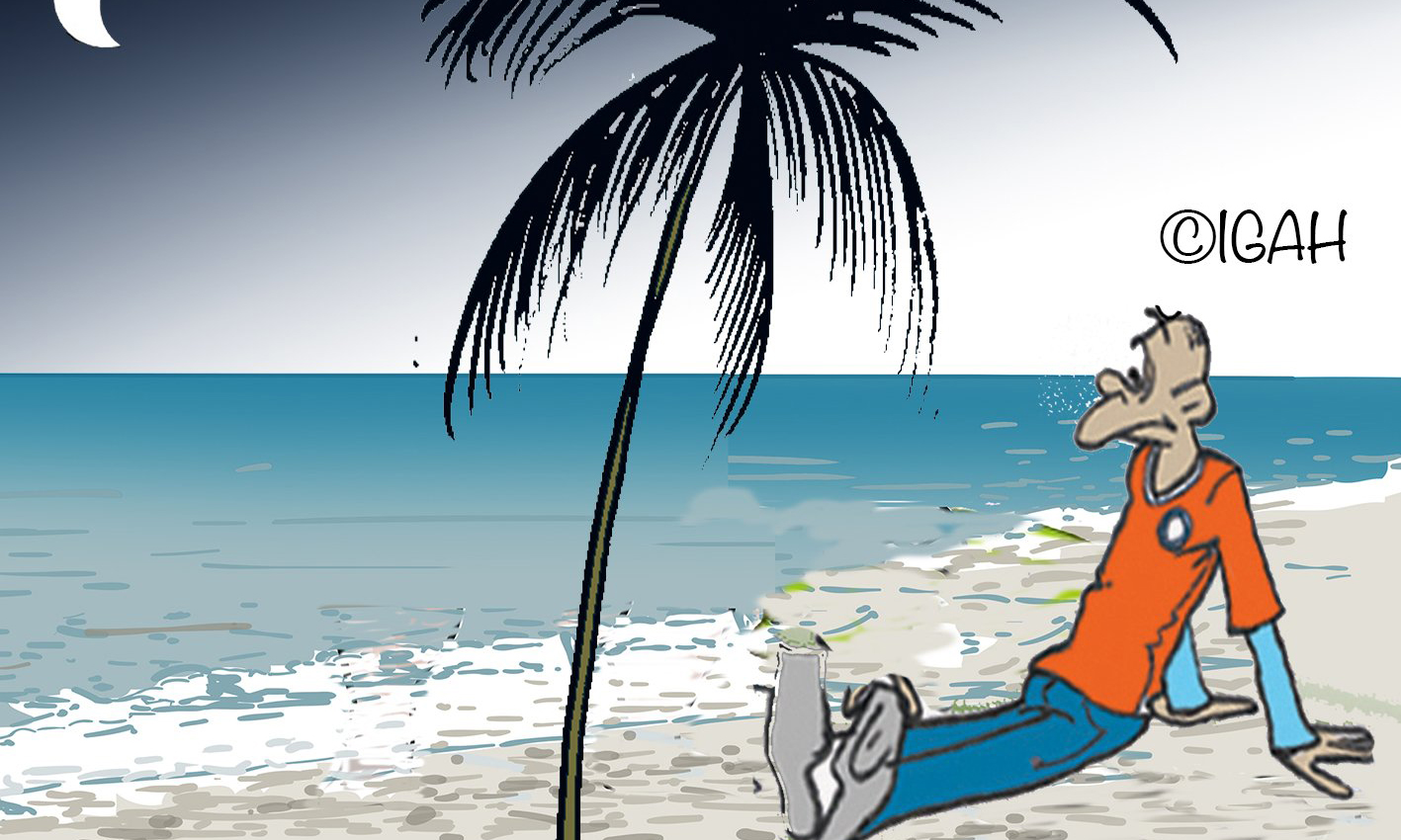 Jombi ahamisha makazi ufukweni ili kuhepa kero za mke nyumbani