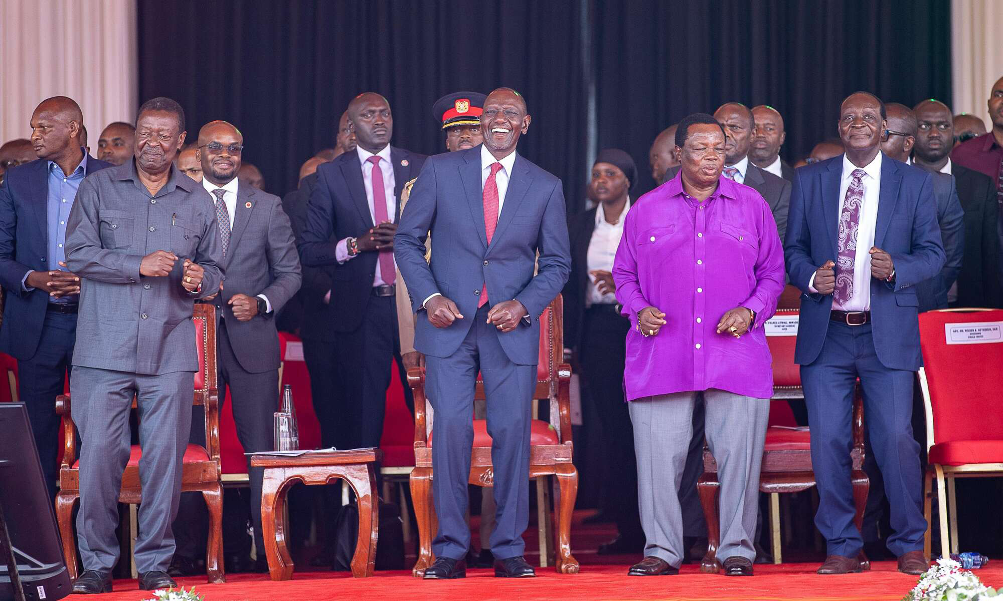 Tabasamu Leba Dei Ruto ‘akipanga’ wafanyakazi