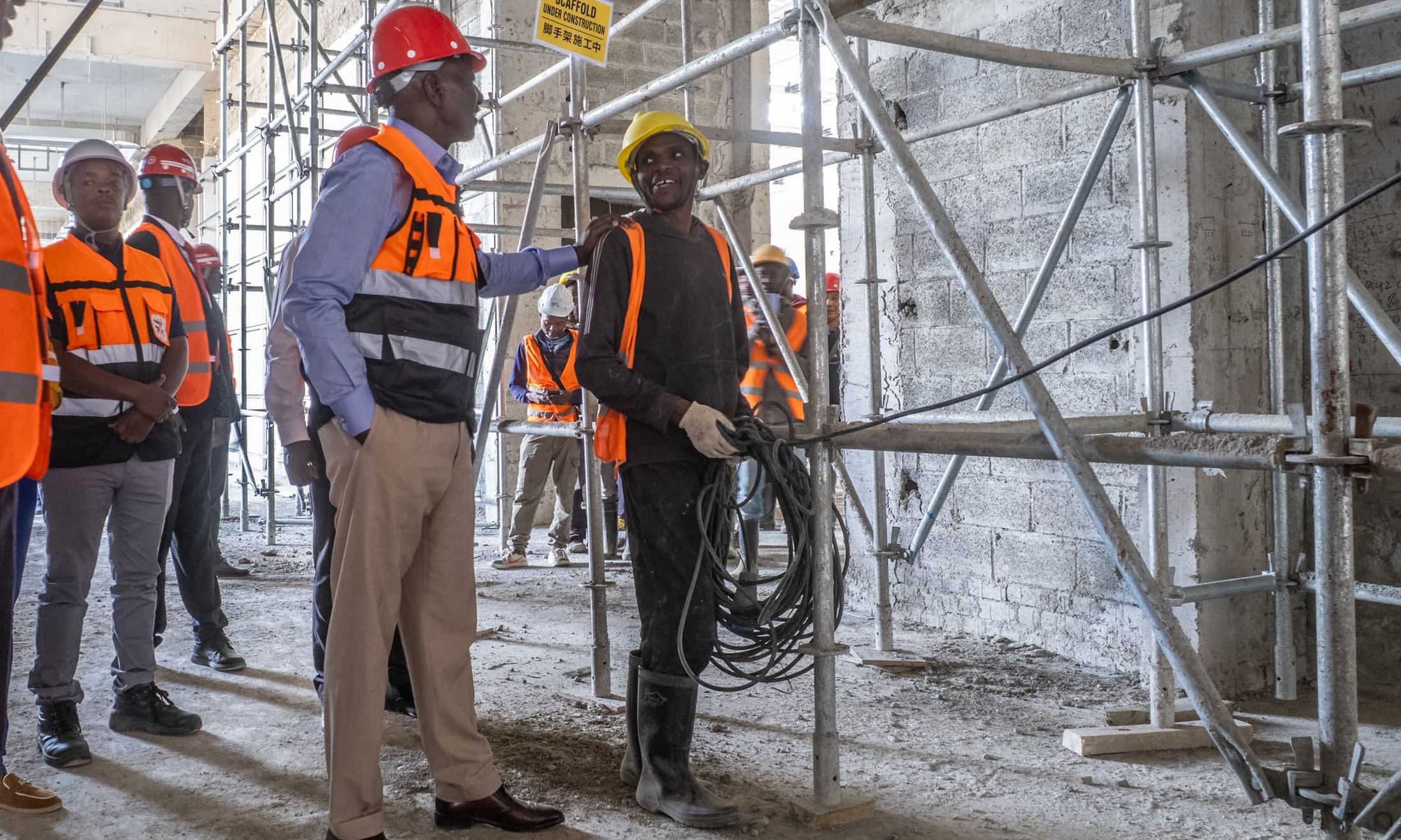 Ruto aenda kukagua ujenzi wa Bomas wakati jiji lilipofungwa kuzima maandamano