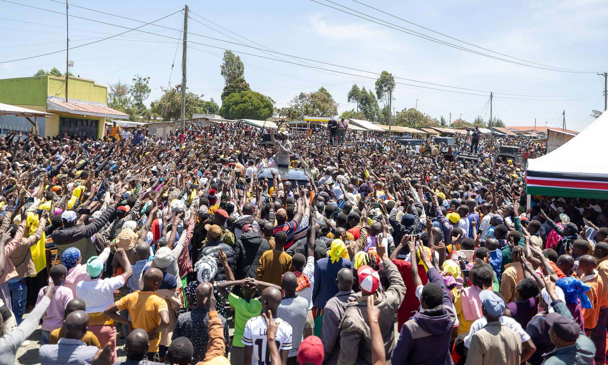 Ruto alivyokutana na janga linaloendelea la uhuni katika mkutano wake Emurua Dikirr