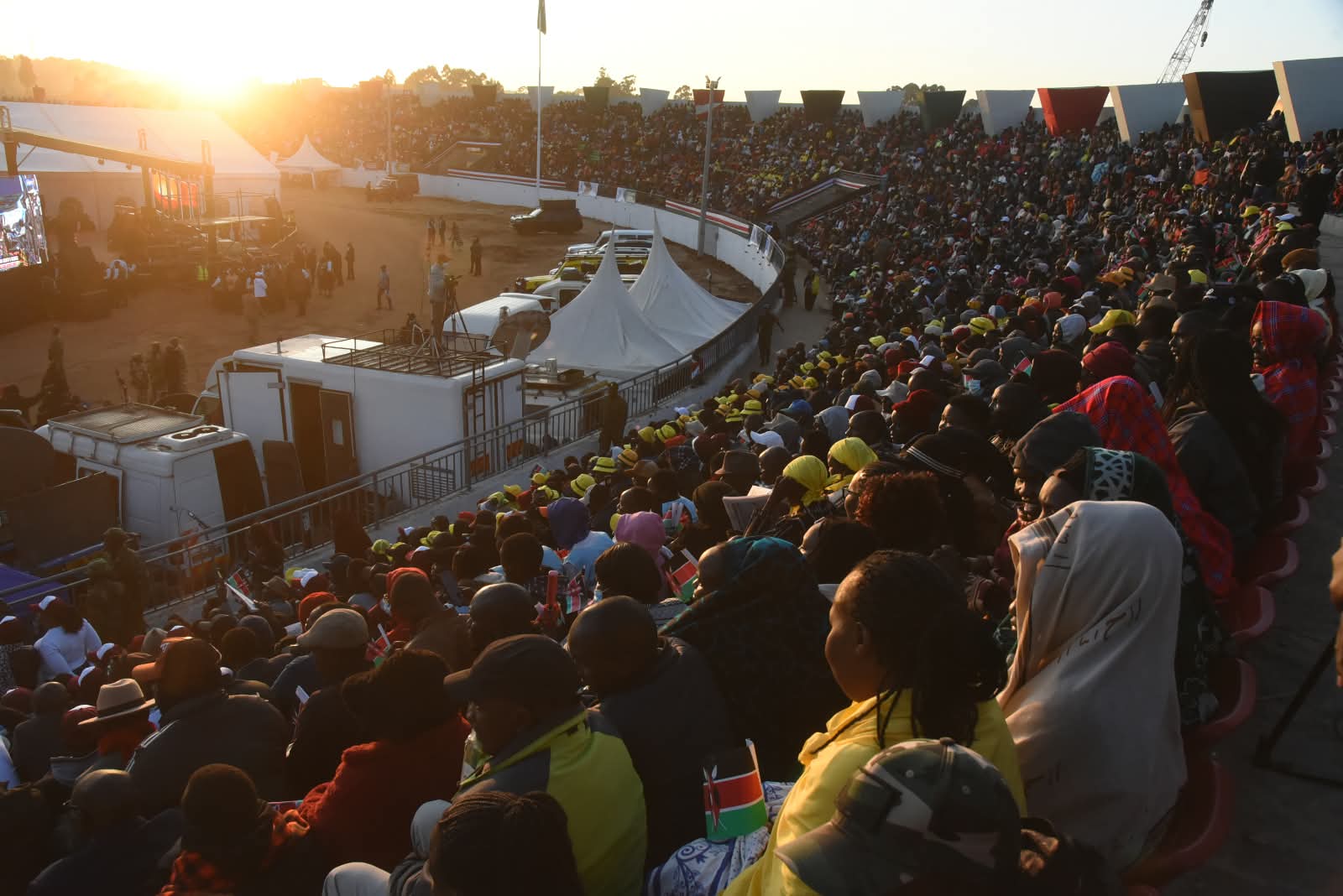 Sherehe, muziki, ghadhabu Eldoret Sikukuu ya Mashujaa